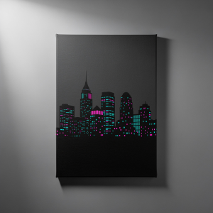 Midnight Cityscape Limited Edition Print